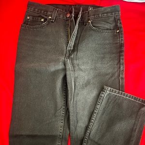 Men regular black jeans